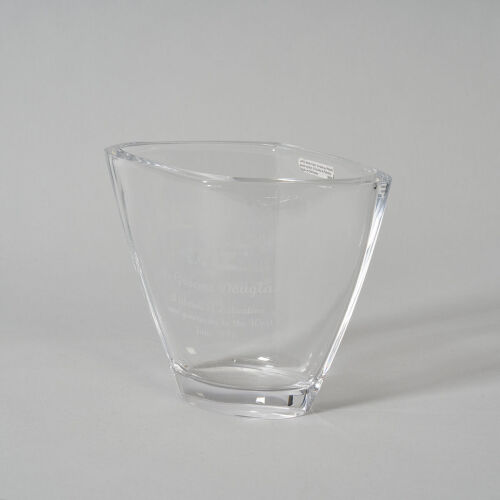 A Nachtmann Glass Vase