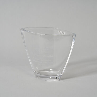 A Nachtmann Glass Vase