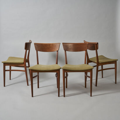 A Set of Four Midcentury Chairs by Backhouse