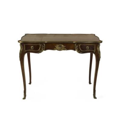 A Louis XV Style Bureau Plat C. 1900