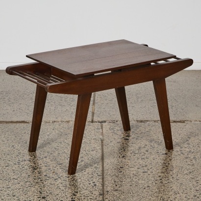 A Mid-Century Mahogany Coffee Table