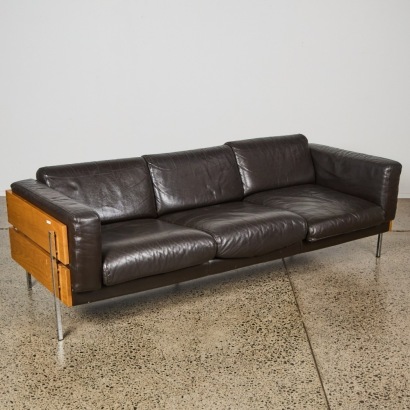 A Forum Three Seater Sofa by Robin Day For Habitat