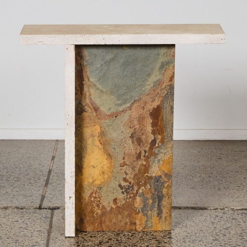 An OxMonts Peacock End Table