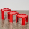 A Trio of Nesting Tables by Giotto Stoppino for Kartell - 2