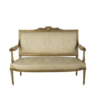 A Louis XV Style Settee