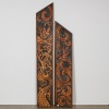 Two Carved Panels with Bird Decoration