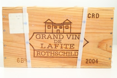 (6) 2004 Chateau Lafite Rothschild, Pauillac [JR18] [RP95] (OWC)