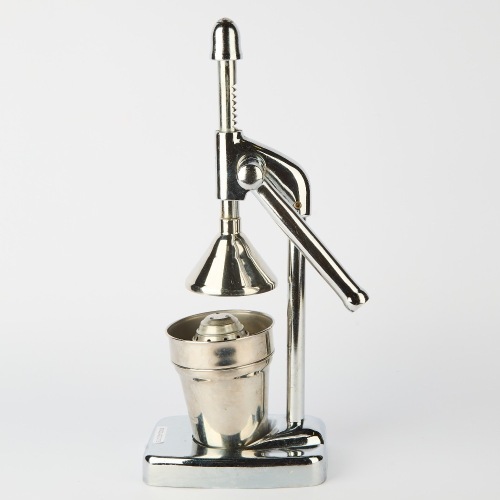 A Chrome Lever Citrus Juicer Press