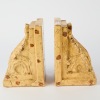 A Pair of Architectural Acanthus Leaf Corbel Style Ceramic Bookends