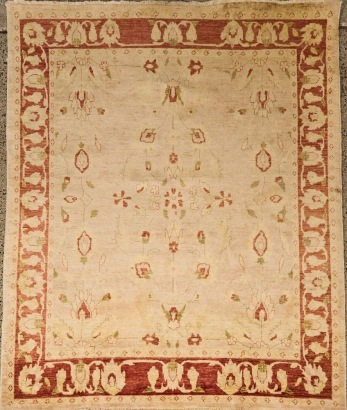 A Hand Knotted Wool Chobi Rug