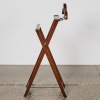 A Men's Wooden Valet Stand