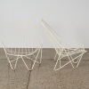 Two Wire Outdoor Chairs - 2