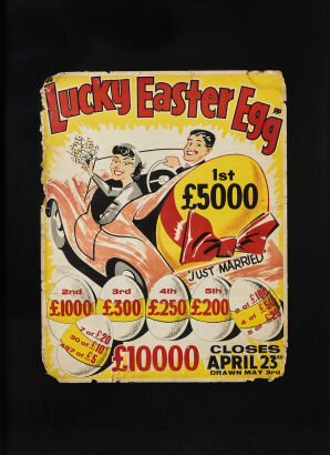 A Vintage Lottery Poster