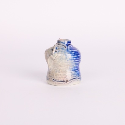 A Small Pamela Annsouth Vase with Face