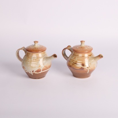 Two Peter Stitchbury Teapots
