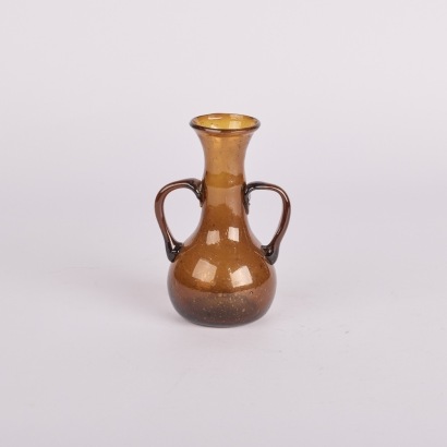 A Roman Glass Inspired Double Handled Vase