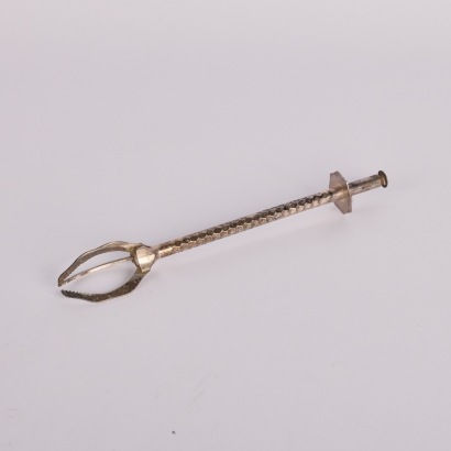 A Vintage Mechanical Ice Cube and Sugar Tong