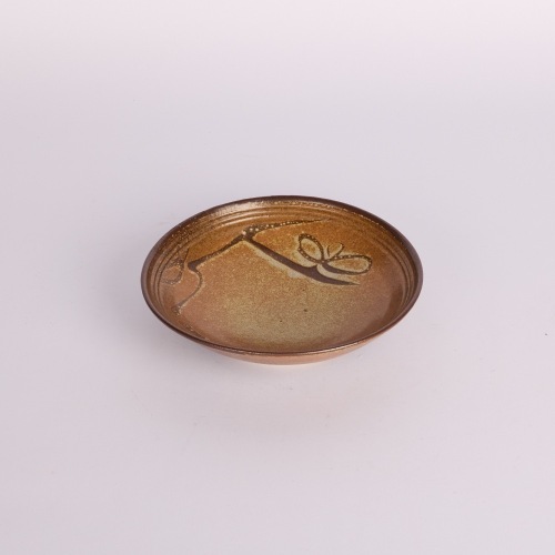 A Len Castle Blossom Decorated Bowl