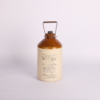 A Sharpe Brothers Stoneware Demijohn