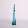 A Blue Glass Genie Bottle Stopper AF