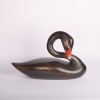 A Large Folk Art Style Hand Carved Wooden Swan - 2