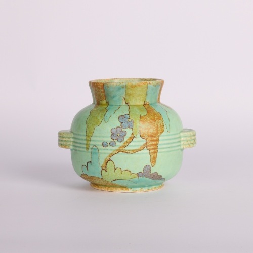 A Crown Devon Art Deco Vase