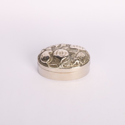 A Trinket Box with Fruit Design
