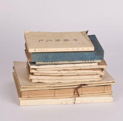 A Group of Fifteen Early 20th-Century Chinese Painting and Calligraphy Albums