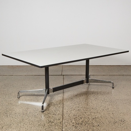 A Segmented Dining Table Attributed to Herman Miller