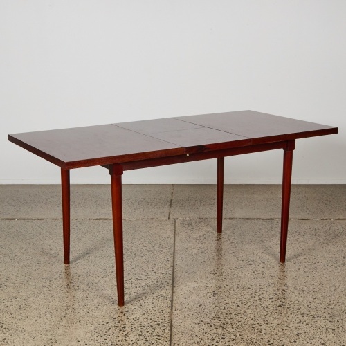 A Rosewood Extendable Mid-Century Dining Table. Danish c.1960s