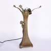 An Art Nouveau Bronze Lamp Attributed to Gustav Gurschner