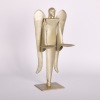 A Metal Angel Candle Holder
