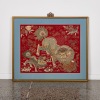 An Early 20th-Century Chinese LionEmbroidery