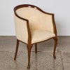 An Art Deco Mahogany Tub Chair With Inlay