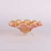 A Dugan Carnival Glass Grape Marigold Carnival Glass Dish