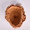A Glazed Terracotta Face Sculpture - 2