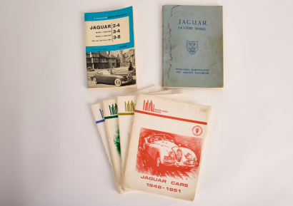 A lot of Jaguar Books