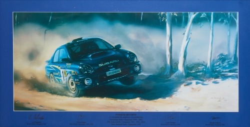 A Significant Signed Possum Bourne Print