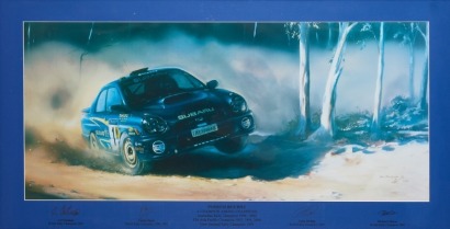 A Significant Signed Possum Bourne Print