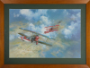 A WW1 Dogfight Print - 2