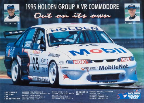 An 'Out On It's Own' Holding Racing Team Print