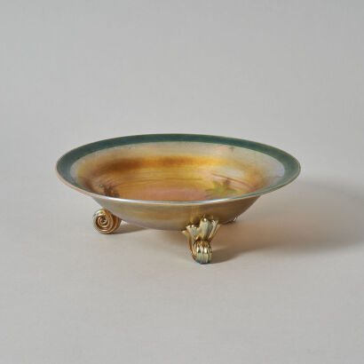 A Tiffany Favrile Glass Bowl&nbsp;