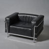 A Le Corbusier and Charlotte Perriand LC3 Armchair