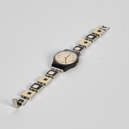 A Swatch Chessboard Wristwatch