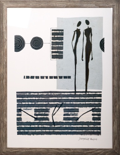 A Large 1980s Dominique Gaudin Picture