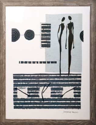A Large 1980s Dominique Gaudin Picture