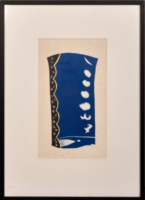 A Numbered 4/25 Picture Titled Good Night By Kathryn Madill