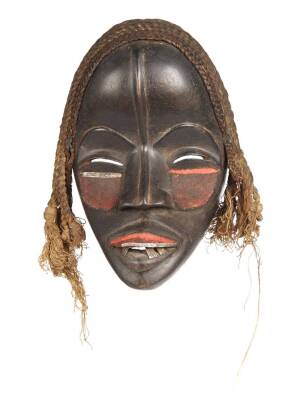 A West African Ivory Coast Dan Face Mask