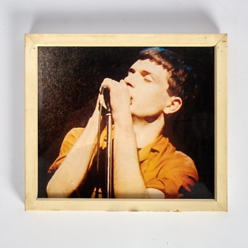 A Print of Ian Curtis of Joy Division