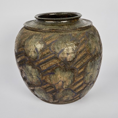 A Large Studio Pottery Floor Pot